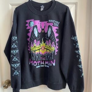 THE MOTHMAN UNISEX CREWNECK SWEATSHIRT